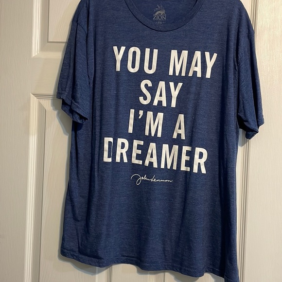 Zion Rootswear Other - Zion Rootswear, John Lennon, Light Navy T, XXL